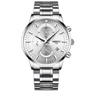 Nibosi 2390 Stainless Steel Chronograph Analog Men's Watch