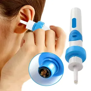 Earwax Removal Kit Portable Electric Ear Cleaner Mute Vacuum Ear Wax Cleansing Tool