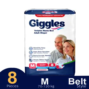 Giggles Soft and Cotton-Like Layer Adult Diaper Jumbo Belt