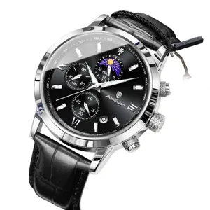 Poedagar 882L Luxury Sports Waterproof Luminous Watch For Men - Variant 3