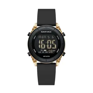 Naviforce NF7108 Silicone Strap Multi-Functional Sport Fashion Digital Women Watch