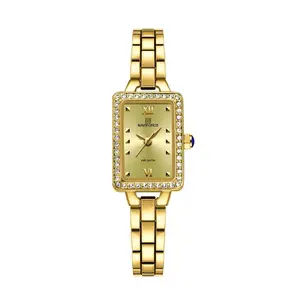 Naviforce NF5043 Luxury Stainless Steel Strap Chronograph Retro Versatile Fashion Women's Watch - Variant 2