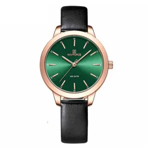 NAVIFORCE 5024 Casual PU Leather Waterproof Quartz Women's Watch - Variant 1