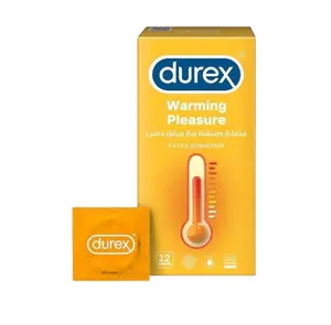 Durex Warming Pleasure Extra Sensition Ribbed & Dotted Condom