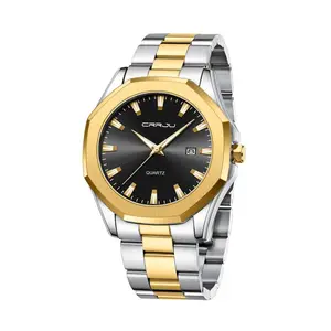 CRRJU 5004 High Quality Stainless Steel Quartz Analog Luxury Fashion Men's Watch - Variant 3