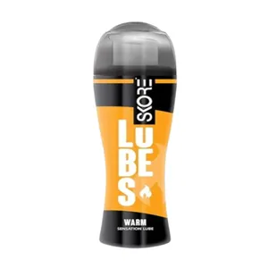 Skore Warm Sensation Cherry Flavored Water-Based Lubricant Gel for Men & Women – 50ml