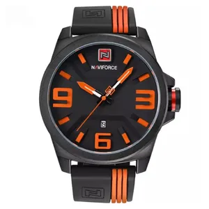 NAVIFORCE 9098 Quartz Sport Waterproof Silicone Men's Watch - Variant 3