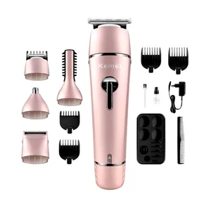Kemei KM-1015 10 in 1 Electric Rechargeable Waterproof Hair Trimmer - Variant 2