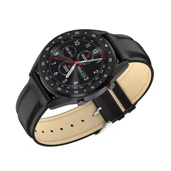 Microwear L7 Bluetooth Calling Smartwatch – Color: Black – View 3