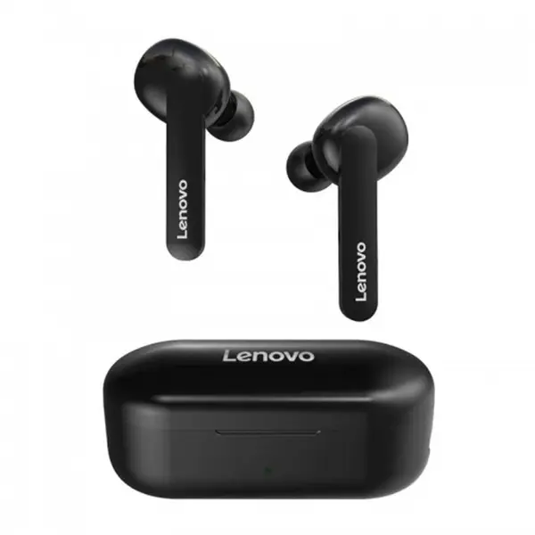 Lenovo HT28 Bluetooth 5.0 True Wireless Earbuds – Color: Black – View 1