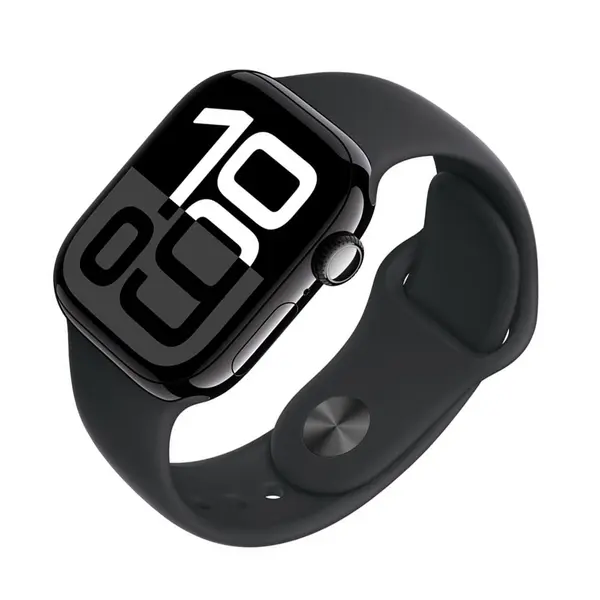 WiWU S10 IP67 Water Resistance Smart Watch  – Color: Black – View 2
