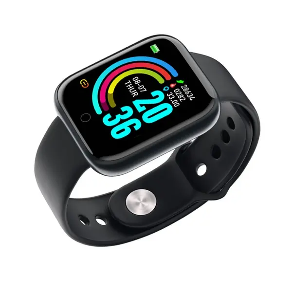 Zopsc Y68 Waterproof Bluetooth Sport Smart Band – Color: Black – View 2