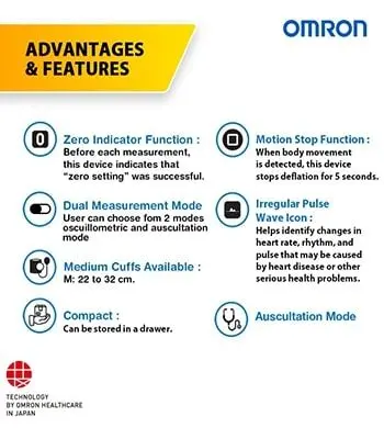 Omron HBP-1120 Professional Hybrid Blood Pressure Monitor  – View 11