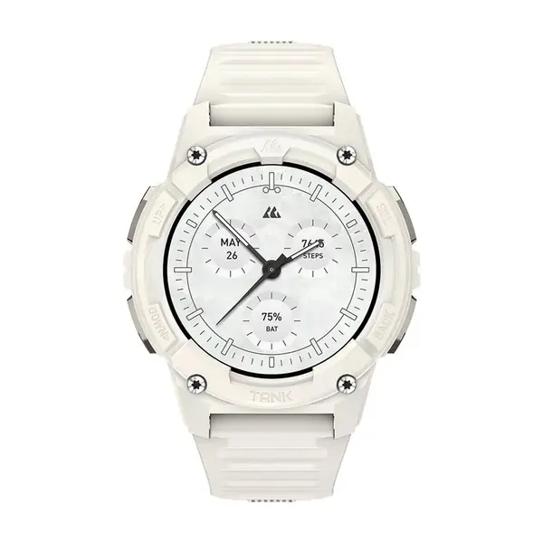 KOSPET TANK S2 AMOLED Smartwatch – Color: White – View 2