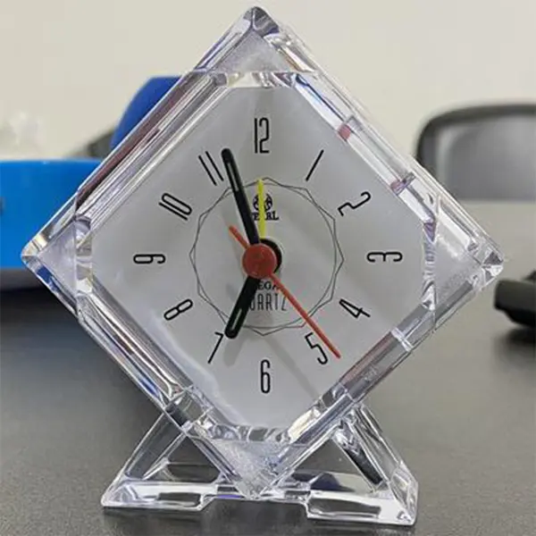 Best BE Chanda Shape Table Alarm Clock For Travelling Clock – View 2