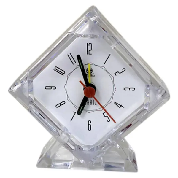Best BE Chanda Shape Table Alarm Clock For Travelling Clock – View 1