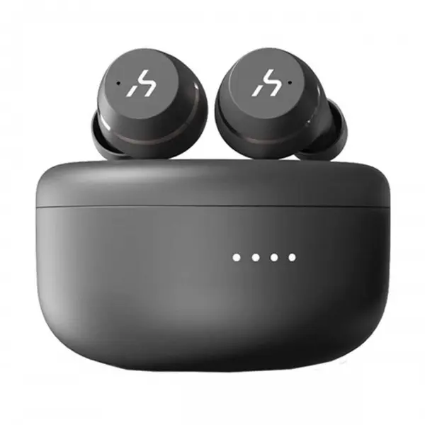 Havit Hakii Moon True Wireless Bluetooth Earbuds – Color: Black – View 2