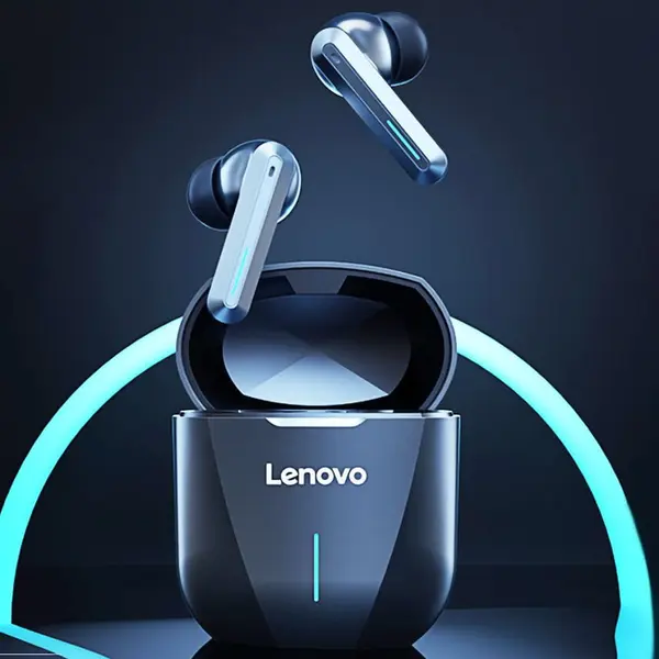 Lenovo XG01 Gaming TWS  Wireless Bluetooth Earbuds – Color: Black – View 3
