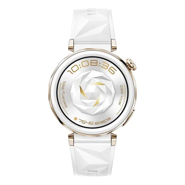 Huawei GT 5 Pro 42mm Smartwatch – Color: White – View 2