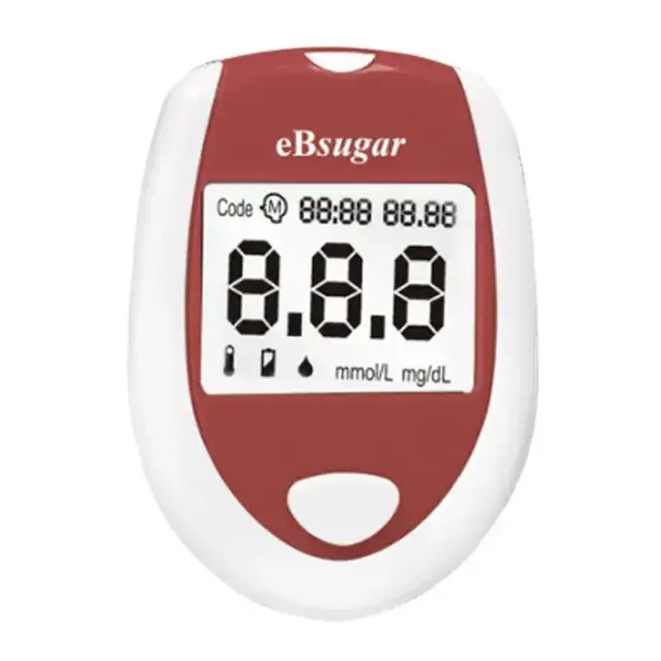 eBsugar eB-G16 Blood Glucose & Diabetes Monitoring Device – View 1