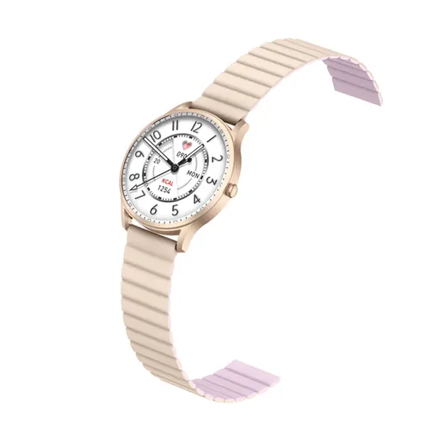 Kieslect Lora Lady Calling Smart Watch – Color: Gold – View 2