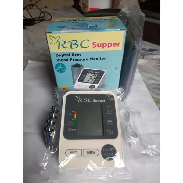 RBC Super Electronic Blood Pressure Monitor – View 2