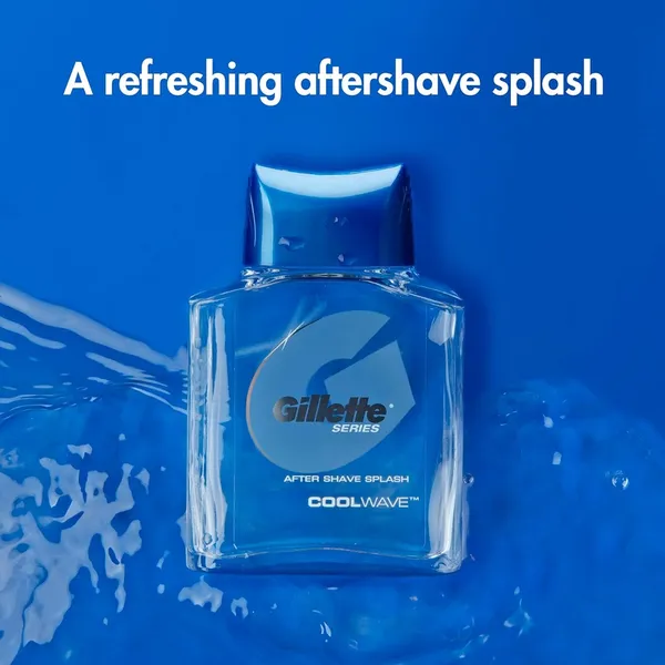 Gillette After Shave Splash Cool Wave Fresh For Men 100ml – View 3
