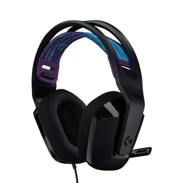 Logitech G335 Wired Gaming Headset – Color: Black – View 2