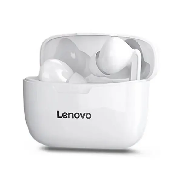 Lenovo XT90 TWS True Wireless Bluetooth 5.0 Earbuds – Color: White – View 1
