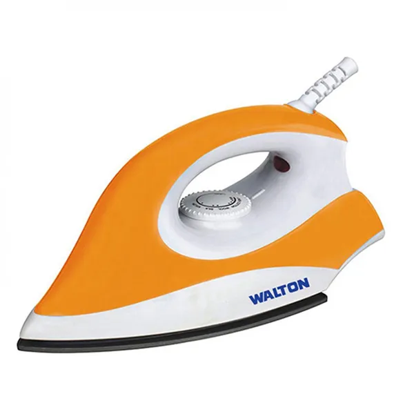 Walton WIR-D05 Classic 1000W Overheating Protection Dry Iron – Color: Orange – View 1