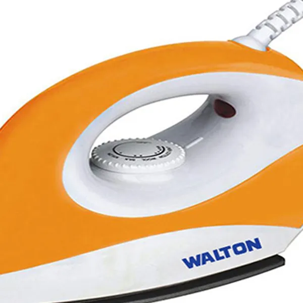 Walton WIR-D05 Classic 1000W Overheating Protection Dry Iron – Color: Orange – View 3