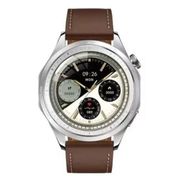Hoco Y21 AMOLED Bluetooth Calling Smart Watch – Color: Silver – View 3