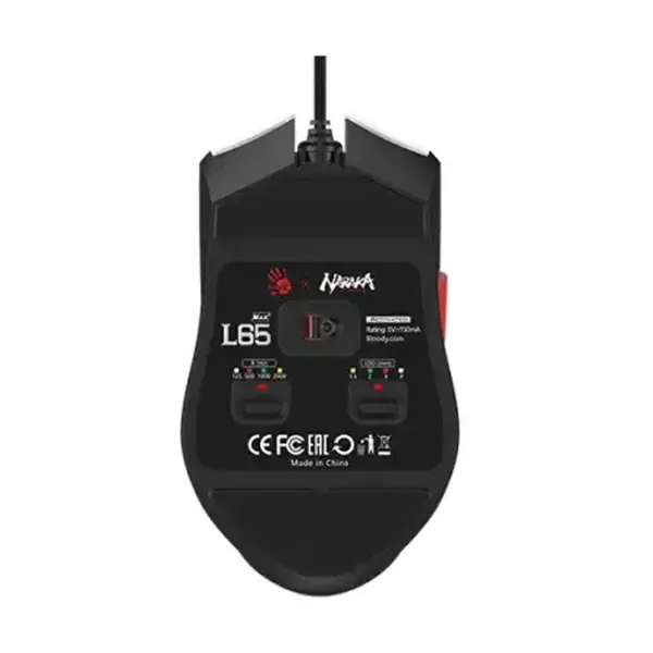 A4tech Bloody L65 Max Naraka RGB Wired Gaming Mouse – View 4