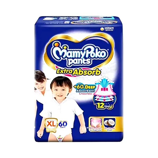 MamyPoko Pants Advanced Leakage Guard Pant System Baby Diaper – Quantity: 60 pcs – View 3