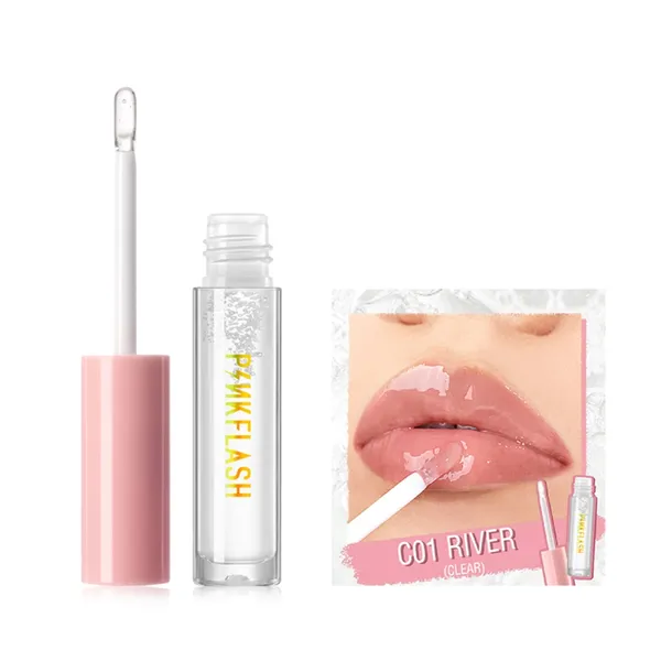 PINKFLASH C01 Ever Glossy Moist Lip Gloss RIVER (PF-L02) – View 2