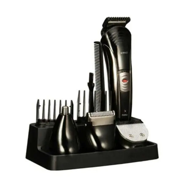 Kemei KM-590A 7 In 1 Multi-Function Stainless Steel Blade Trimmer – View 1