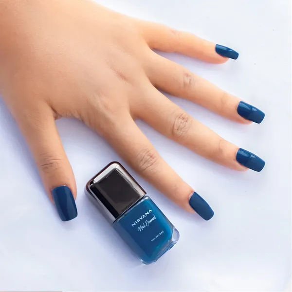 Nirvana Color Nail Enamel Feeling Blue 35 Nail Polish – View 2