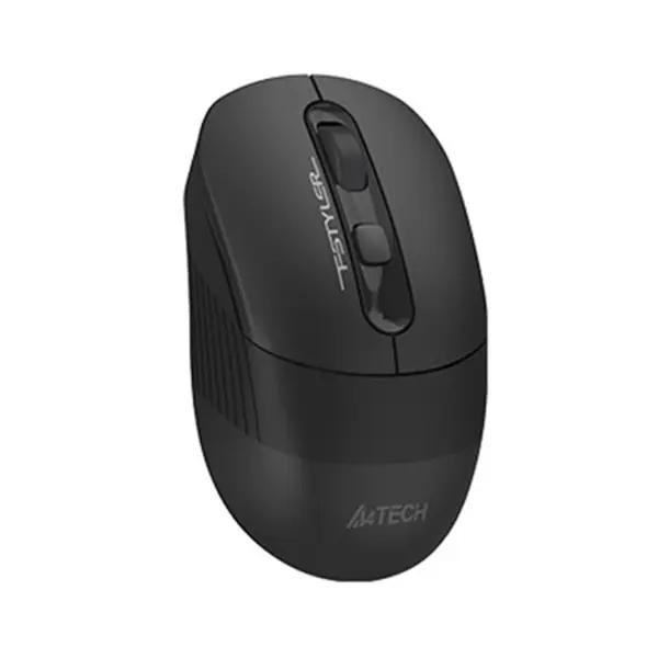 A4TECH FSTYLER FB10C Dual Mode Rechargeable Wireless Mouse – Color: Black – View 2