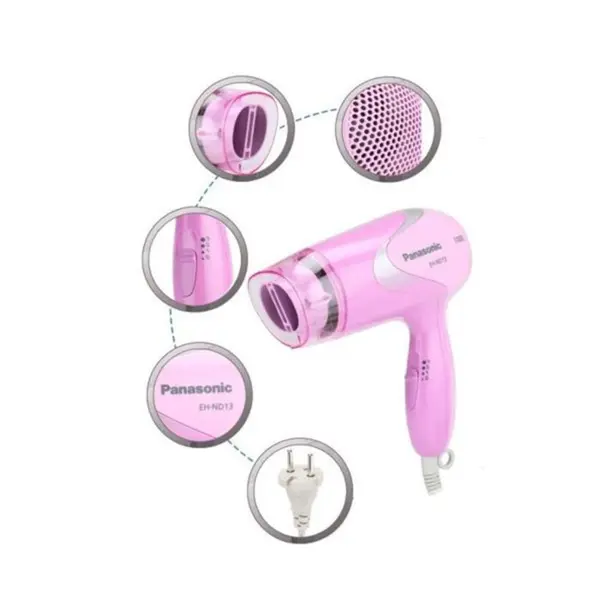 Panasonic EH-ND13 Lightweight & Compact Hair Dryer For Women – Color: Pink – View 2