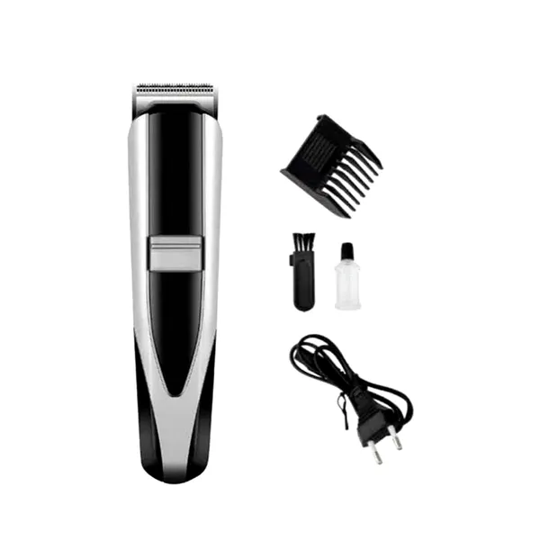 HTC AT-1105 Rechargeable Beard Hair Clipper and Trimmer for Men – Color: Silver – View 1