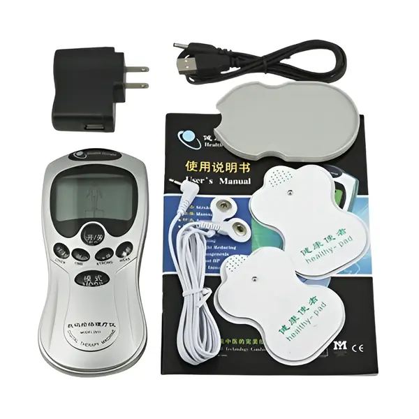 Digital Therapy Machine 2 Pad – Pain Relief Massager for Home Use – View 2