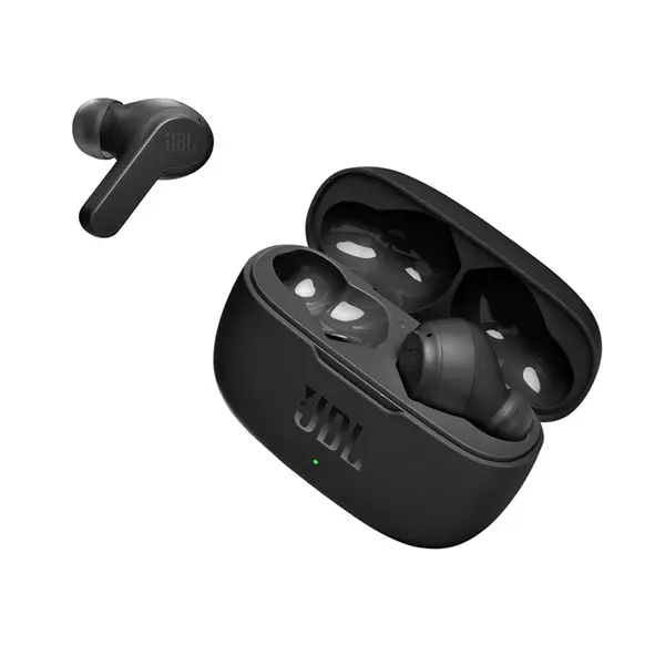 JBL Wave 200TWS True Wireless Earbuds – Color: Black – View 2