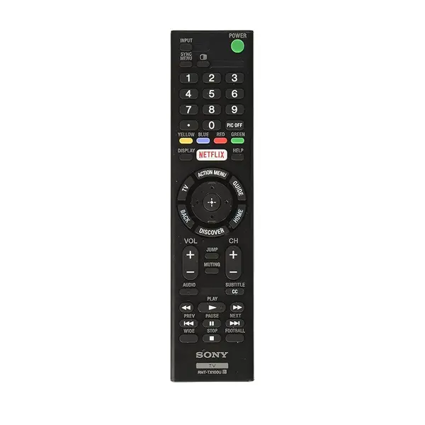 Sony RMT-TX100U LED Smart TV Remote Controller Netflix – View 1