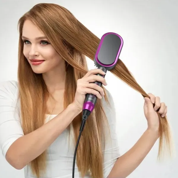 HOCO HP44 Electric Straightening Hair Brush With Digital Display – View 4
