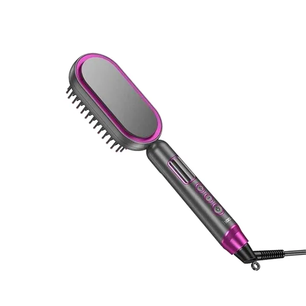 HOCO HP44 Electric Straightening Hair Brush With Digital Display – View 3