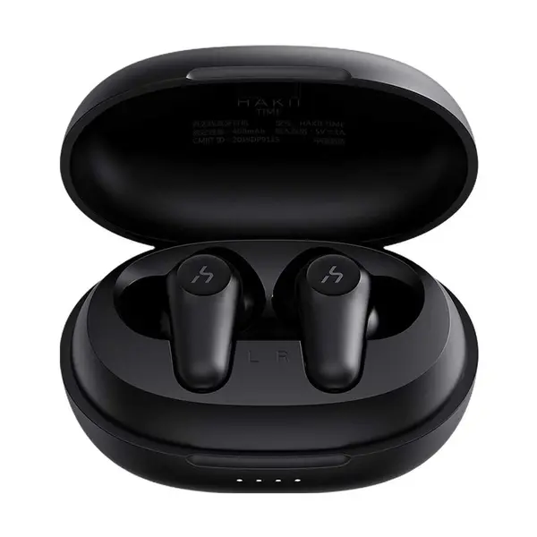Havit Hakii Time True Wireless Sports Earbuds – Color: Black – View 1