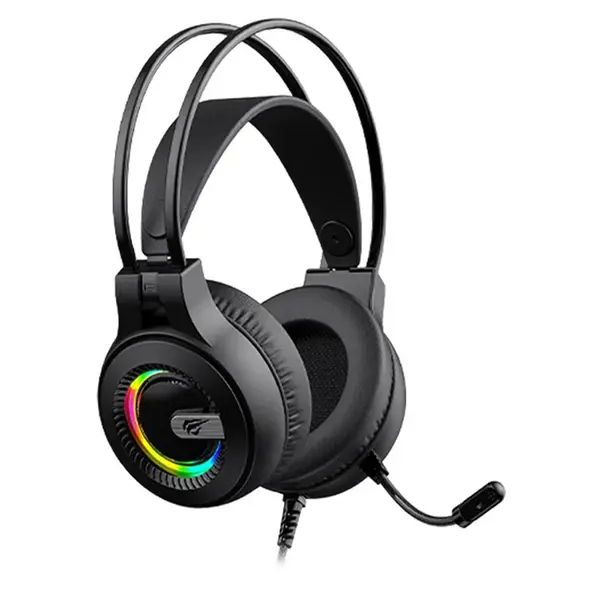 Havit Gamenote H2040d Wired Black RGB Gaming Headphone – View 2
