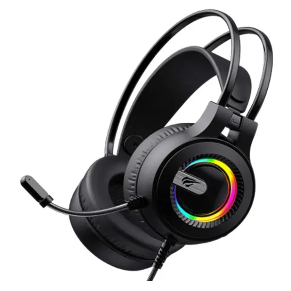 Havit Gamenote H2040d Wired Black RGB Gaming Headphone – View 1
