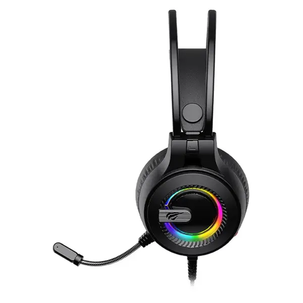 Havit Gamenote H2040d Wired Black RGB Gaming Headphone – View 3