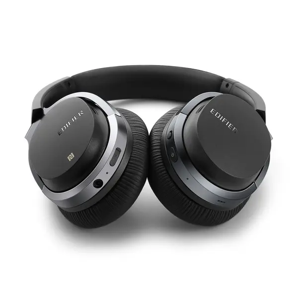 Edifier W860NB ANC Over-Ear Bluetooth Headphones – Color: Black – View 4